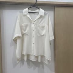 LEPSIM 半袖シャツ ブラウス ホワイトのサムネイル