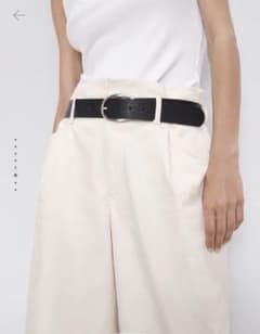 ベルト付きワイドパンツのサムネイル