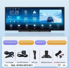 ディスプレイオーディオ CarPlay Android 11.4インチ - メルカリ