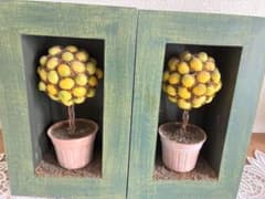 人工植物ツリー 2つセットのサムネイル