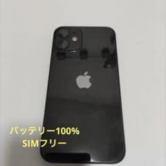 iPhone12mini　ブラックのサムネイル