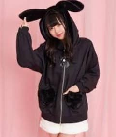 Secret Honey うさ耳 ファーパーカーのサムネイル