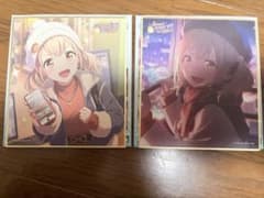 プロセカ 小豆沢こはね ミニ色紙コレクション 第53弾C 2点セット