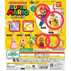 スーパーマリオ めじるしアクセサリー2 4種セットのサムネイル