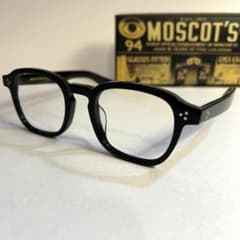 極美品✨MOSCOT MOMZA 49 モムザ メガネ サングラス 黒 - メルカリ