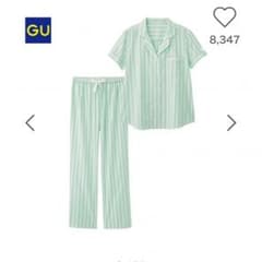 GU  パジャマ  ストライプ  Mのサムネイル