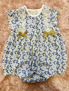 アプレレクール　ロンパース　半袖　花柄のサムネイル