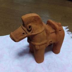 はにわの置物。のサムネイル