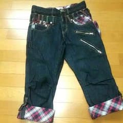 ☆赤のチェックの折り返しが ポイントです☆のサムネイル
