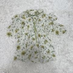 axes femme 向日葵柄シアーブラウスのサムネイル