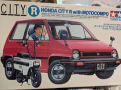最終値下げ タミヤ 1/24 ホンダ シティR モトコンポ付き プラモデル