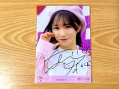 =LOVE イコラブ 生写真 野口衣織 直筆 ラブクリエイトのサムネイル