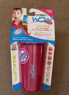 WOWCupクリアカラーピンクのサムネイル