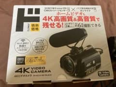 値下げ中！！SONY製 4Kビデオカメラ DV-AC3-2-BK / ブラックのサムネイル
