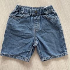 キッズ デニム ハーフパンツのサムネイル