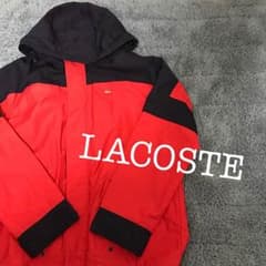 lacoste マウンテンパーカー プレート ロゴ ナイロン ジャケット 90sのサムネイル