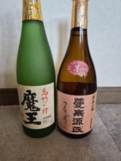 本格芋焼酎2本セット】魔王(2012) & 蔓無源氏 720ml - メルカリ