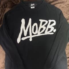 MOBB ロンT 長袖 Tシャツ ブラック Mのサムネイル