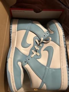 Nike Dunk Hi Retro 29cm ブルーチル/ホワイトのサムネイル