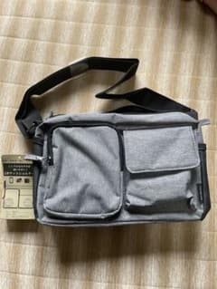 グレー ショルダーバッグ ポリエステル製のサムネイル