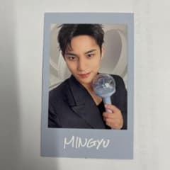 ③ SEVENTEEN セブチ NEW_ インスタントフォト チェキ ミンギュ - メルカリ