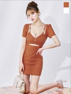 Jewels ワッフルジップアップミニドレスのサムネイル