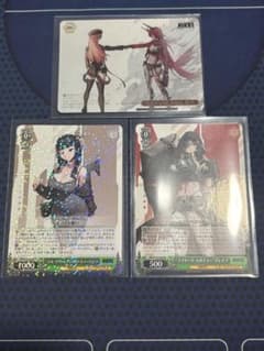 ヴァイスシュヴァルツ 勝利の女神：NIKKE カード3枚セット - メルカリ