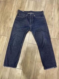 LEVI 505 インディゴブルーデニム BIG E W34L34 セルビッチのサムネイル