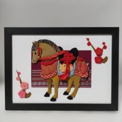 干支 押絵 馬 - メルカリ