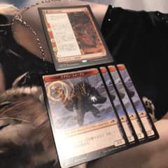 mtg 鏡割りの寓話とゴブリンシャーマン トークン4枚のセットのサムネイル
