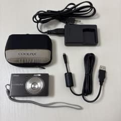 Nikon COOLPIX 本体 充電器 ケース付き匿名配送 動作品・やや訳あり】Nikon COOLPIX S500 充電器・ケース付⁠ - メルカリ