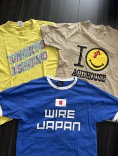 石野卓球　TAKKYU ISHINO and WIRE05 Tシャツ　まとめ売りのサムネイル