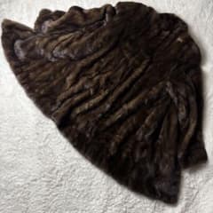 美品✨ 高級毛皮 リアルファーコート ミンク なめし柔らか 艶