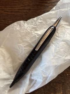 【極美品】jorg hysek ヨルグ イゼック ボールペン 黒色 JORG HYSEKヨルグ・イゼック ボールペンシルバーフィニッシュ