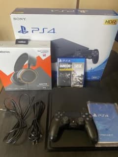 PS4本体[500GB]+steelseriesヘッドセット+虹6のサムネイル