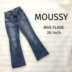 MOUSSY デニムパンツ MVS フレア 26 - メルカリ