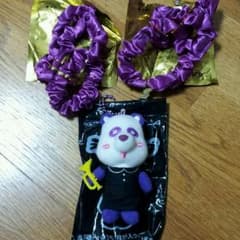 AAA しゅしゅ キーホルダー 紫のサムネイル