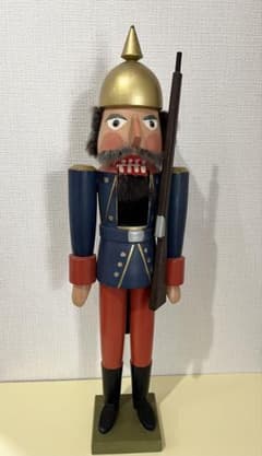 くるみ割り人形 ドイツ ザイフェン アンティーク ヴィンテージ 兵隊