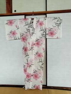 浴衣　帯セット　ピンク系のサムネイル
