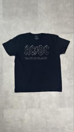 AC/DC BACK IN BLACK プリントTシャツ ブラック XLのサムネイル
