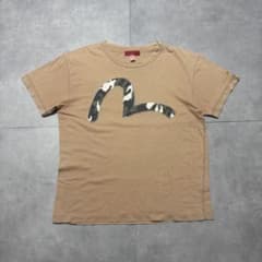 EVISU カモメ 迷彩 カモ柄 Tシャツ 短丈 Y2K archive 古着 - メルカリ