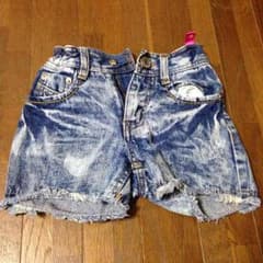 デニムショーパン ブリーチのサムネイル