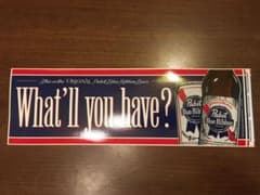 pabst blue ribbon パブスト ブルーリボン ステッカー usdmのサムネイル