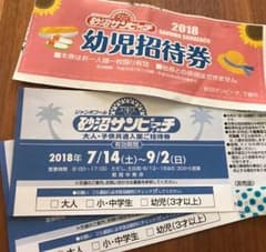 砂沼サンビーチ チケット  送料無料のサムネイル