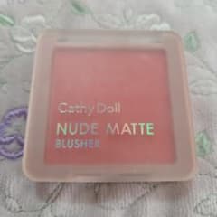 Cathy Doll Nude Matte Blusher #02 Easy Peach