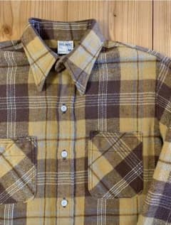70s JCPenney BIGMAC PLAID FLANNEL SHIRTのサムネイル