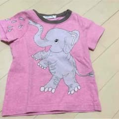 ぞうさんTシャツ90センチのサムネイル