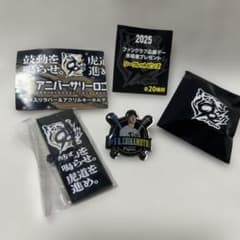阪神タイガース 近本光司選手 2025年ピンバッチ&90周年キーホルダー