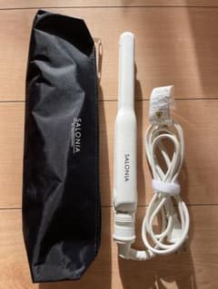 SALONIA ストレートヘアアイロン 15mm ホワイトのサムネイル