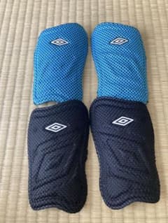 《mimiさん用》UMBRO シンガード 2セット ブルー ブラックのサムネイル